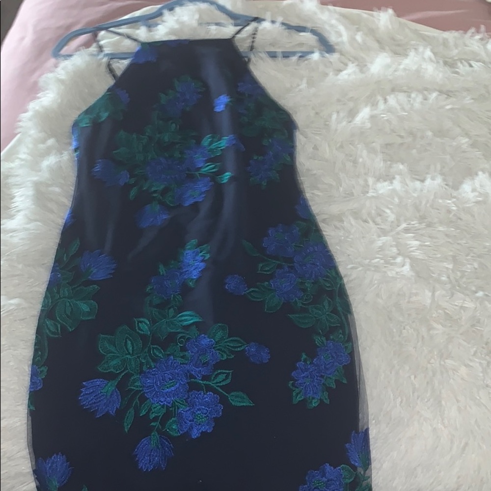 Homecoming Halter mini dress